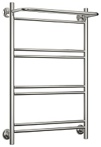 Водяной полотенцесушитель Стилье "Версия-Н1" 800х500 (Полка+1+2+2+2) П 16 (Без покрытия)