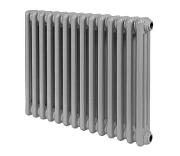 Стальной трубчатый радиатор IRSAP TESI 30565 14 секций Серый Манхэттен боковое подключение 3/4"