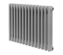 Стальной трубчатый радиатор IRSAP TESI 30565 14 секций Серый Манхэттен боковое подключение 3/4"
