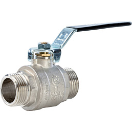 Кран шаровой Stout полнопроходной, НР/НР, ручка рычаг 1"