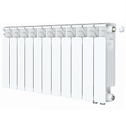 Радиатор биметалл Rifar Base Ventil 350 / 11 секций, нижнее правое подключение