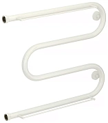 Водяной полотенцесушитель Сунержа М-образный+ 2П 500х650 Н. Г. 1 белый