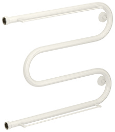 Водяной полотенцесушитель Сунержа М-образный+ 2П 500х650 Н. Г. 1 белый