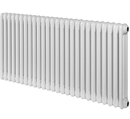 Стальной трубчатый радиатор IRSAP TESI 30565 26 секций Белый боковое подключение 3/4"