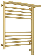 Полотенцесушитель электрический Сунержа Богема с полкой 3.0 600х500 / МЭМ правый Матовая шампань