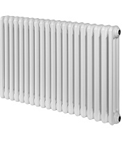 Стальной трубчатый радиатор IRSAP TESI 30565 20 секций Белый боковое подключение 3/4"