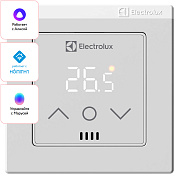 Терморегулятор Electrolux программируемый с сенсорным дисплеем ETV-16W белый