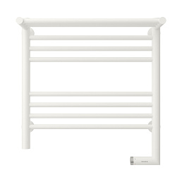 Электрический полотенцесушитель Сунержа БОГЕМА 2.0 1П 500х500 / МЭМ правый / матовый белый