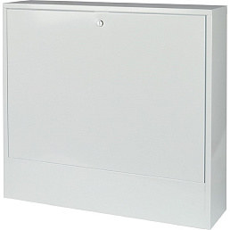 Шкаф STOUT распределительный наружный 11-12 выходов (ШРНУ-4) 651х180х850 с внутренней дверцей