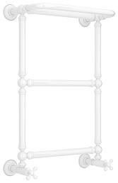 Водяной полотенцесушитель Сунержа Ренессанс 1386 660х400 белый