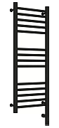 Полотенцесушитель электрический Сунержа Богема 3.0 прямая 800х300  МЭМ правый Матовый чёрный