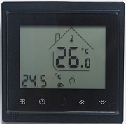 Терморегулятор RS-001 программируемый с Wi-Fi сенсорный черный