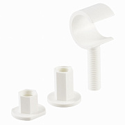 Упор нижний Arbonia регулируемый 25-60 мм белый RAL 9016