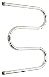 Водяной полотенцесушитель Стилье М-обр. 600х500 резьба-сгон 1" (Без покрытия)