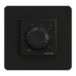 Терморегулятор Welrok (Terneo) rtp bk механический чёрный