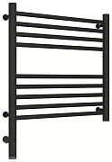 Полотенцесушитель электрический Сунержа Богема 3.0 прямая 500х500  МЭМ левый Тёмный титан муар