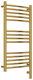 Полотенцесушитель электрический Сунержа Богема 3.0 выгнутая 800х400  МЭМ правый Золото
