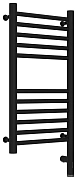 Полотенцесушитель электрический Сунержа Богема 3.0 прямая 600х300  МЭМ правый Матовый чёрный