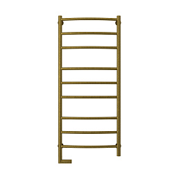 Электрический полотенцесушитель Сунержа ГАЛАНТ 2.0 1200х500 / МЭМ левый / состаренная БРОНЗА