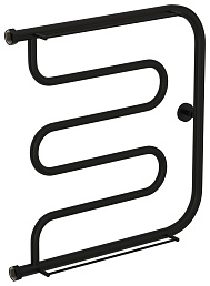 Водяной полотенцесушитель Сунержа Лира+ 2П 600х600 Н. Г. 1 матовый черный