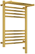 Полотенцесушитель электрический Сунержа Богема с полкой 3.0 600х400 / МЭМ правый Золото