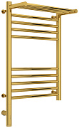 Полотенцесушитель электрический Сунержа Богема с полкой 3.0 600х400 / МЭМ левый Золото