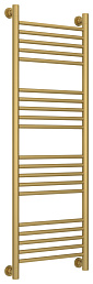 Водяной полотенцесушитель Сунержа Богема+ прямая 1200х400 матовое золото