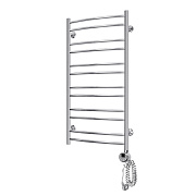 Электрический полотенцесушитель Domoterm с тэном Калипсо П12 500x1000 ER, хром