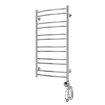 Электрический полотенцесушитель Domoterm с тэном Калипсо П12 500x1000 ER, хром