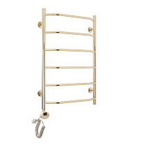 Электрический полотенцесушитель Domoterm Лаура П6 500x800 EL золото