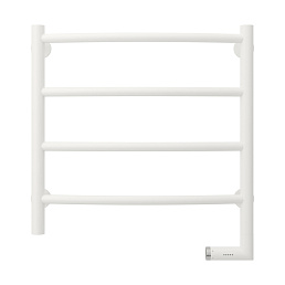 Электрический полотенцесушитель Сунержа ГАЛАНТ 2.0 500х500 / МЭМ правый / матовый белый