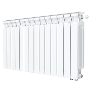 Радиатор биметалл Rifar Monolit Ventil 500 / 14 секций, нижнее правое подключение