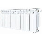 Радиатор биметалл Rifar Monolit Ventil 350 / 14 секций, нижнее правое подключение