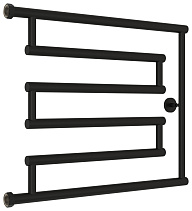 Водяной полотенцесушитель Сунержа High-Tech model L+ 500х650 матовый черный