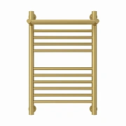 Водяной полотенцесушитель Сунержа Богема с полкой + 600х400 матовое золото