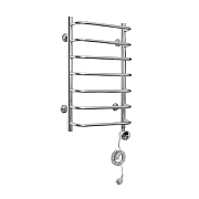 Электрический полотенцесушитель Domoterm с тэном Стефано П7 400x700 ER, хром