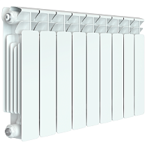 Радиатор биметаллический Rifar Base 350 / 9 секций