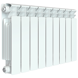 Радиатор биметаллический Rifar Base 350 / 9 секций