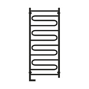 Электрический полотенцесушитель Сунержа ЭЛЕГИЯ 2.0 1200х500 / МЭМ левый / матовый черный