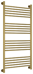 Водяной полотенцесушитель Сунержа Богема+ прямая 1200х600 состаренная латунь