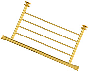 Полка прямая 4П (L - 370 мм) н/ж для ДР "СУНЕРЖА" (Золото)