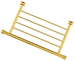 Полка прямая 4П (L - 370 мм) н/ж для ДР "СУНЕРЖА" (Золото)