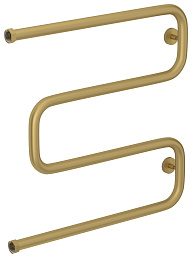 Водяной полотенцесушитель Сунержа Ш-образный 600х600 Н. Г. 1 матовое золото