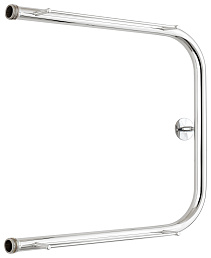 Водяной полотенцесушитель Стилье П-обр. 2П 500х500 резьба-сгон 1" (Без покрытия)