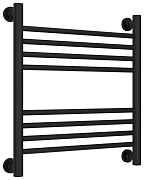 Водяной полотенцесушитель Сунержа Богема+ прямая 500х500 матовый черный