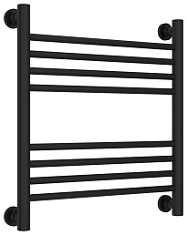 Водяной полотенцесушитель Сунержа Богема+ прямая 500х500 матовый черный