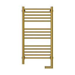 Электрический полотенцесушитель Сунержа БОГЕМА 2.0 прямая 800х400 / МЭМ правый / состаренная латунь