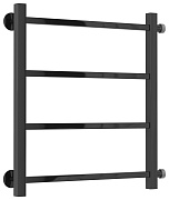 Водяной полотенцесушитель Стилье "Версия-КБ" 500х500 (4) П 20х20 (Чёрный)