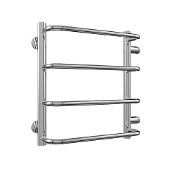 Водяной полотенцесушитель Domoterm с боковым подключением Стефано П4 400x500-320, хром