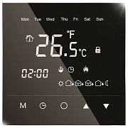 Терморегулятор IQ Watt программируемый сенсорный Black Diamond черный
